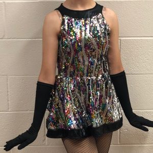 Sequin Dance costume.  Women small.
